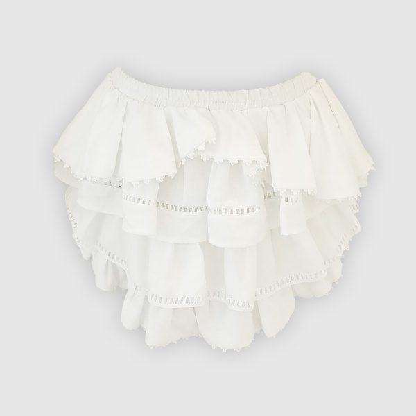 skirt meri white